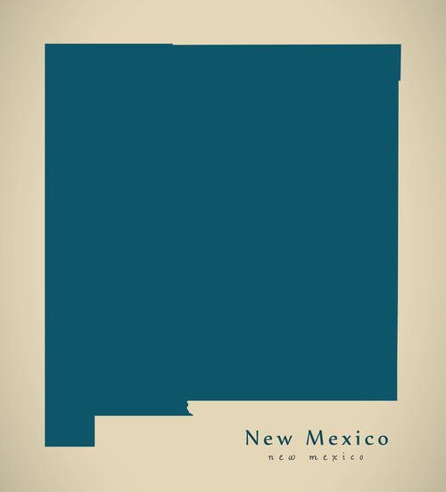 Modern-map-usa-new-mexico