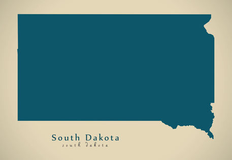 Modern-map-usa-south-dakota