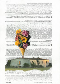 Blumen aus dem Schornstein von Doreen Trittel