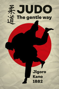 Judo, The gentle way by Jigoro Kano von Klaus Schmidt