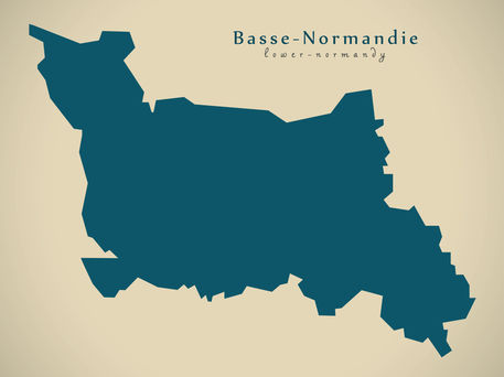 Modern-map-fr-basse-normandie