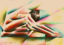 Cubistic nude - 11-11-16 von Corne Akkers