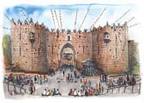 'Damaskustor, Jerusalem' by Hartmut Buse