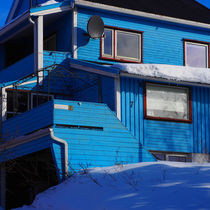Haus in Blau von k-h.foerster _______                            port fO= lio