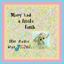 Mary Had a Little Lamb by eloiseart