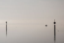Fischerboot vor der Halbinsel Höri - Bodensee by Christine Horn