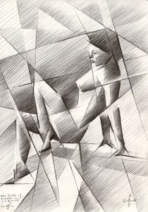 The birth of new cubism 2 - 28-10-14 von Corne Akkers