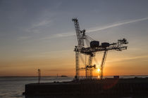 Containerkran Bremerhaven by Hanns Clegg