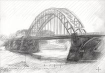Bridge over the river Waal at Nijmegen - 21-04-14 von Corne Akkers