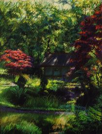 The Japanese garden 2 (2014) by Corne Akkers