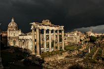Forum Romanum bei Gewitter by wandernd-photography
