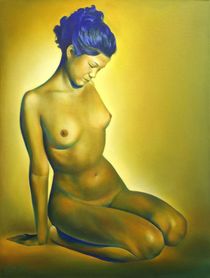 Chinese nude (2012) (sold) von Corne Akkers