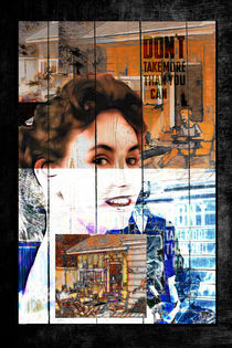 Nuclear Patio And Nothing Went Wrong Popart Collage von John Groves