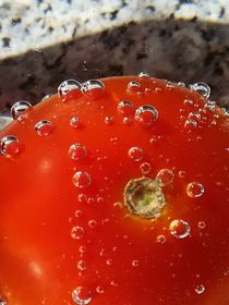 Frische Tomaten waschen  by susanne-seidel