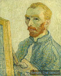 Imitator of Vincent van Gogh, Portrait by artokoloro