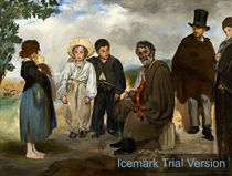 Edouard Manet, The Old Musician von artokoloro