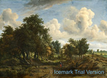 Jacob van Ruisdael, Landscape by artokoloro