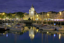 La Rochelle at night by Steve Mantell