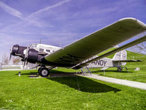 JU-52 at the visitorpark Airport Munich by Michael Naegele