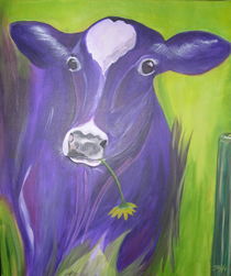 purple cow by Beate Horváth