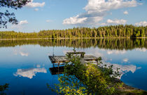 Relaxen am See in Schweden von Margit Kluthke