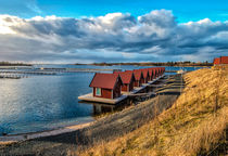 Fischerhäuschen an der schwedischen Ostküste von Margit Kluthke