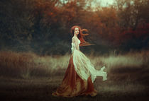 In the autumn wind by Marina Zharinova