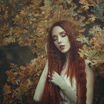 Girl - autumn von Marina Zharinova