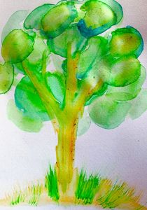 abstract tree von Maria-Anna  Ziehr