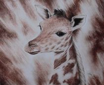 Giraffe "Baby" von Kerstin Dammel