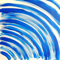 "White N' Blue" by Anna Calloch von Anna Calloch