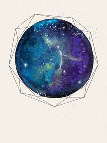 Blue Galaxy by Sybille Sterk
