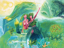 Laka – Hawai'ian God & Goddess of Sacred Hula Dance and the Forest by Petra Pele Brockmann