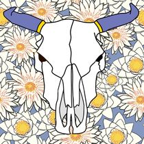 Flower Skull von Jens Hoffmann
