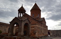 The ancient Khor Virap Monastery in Armenia by ambasador