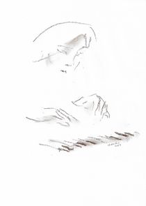 drawing--Pianist by Ioana  Candea
