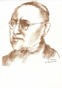 Portret Episcop Alexandru Rusu by Ioana  Candea