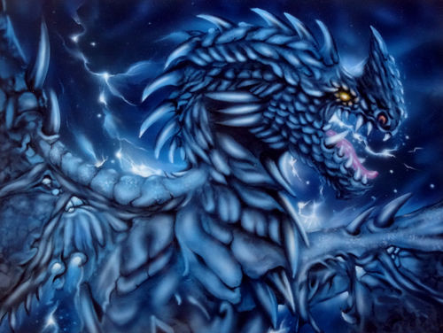 Blue-dragon-fantasy-drache-airbrush-colorair-fineart