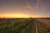 Dusk over the South Downs Way by Malc McHugh