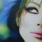 Frau-portrait-fotorealistisch-bunte-haare-airbrush-colorair-fineart