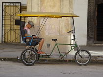 Fahrradtaxi in Havanna von Petra Kammler