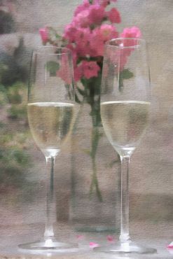 Aquarel-champagne-glazen