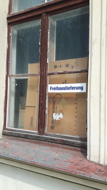 Freihauslieferung - free home delivery by geschichtenmacherin