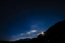 Sternenhimmel mit Bergpanorama in Kärnten von Stephan Zaun