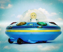 vintage UFO  by Charles Taylor