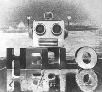robot hello by Charles Taylor