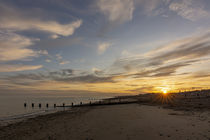 West Sussex Coast Sunset by Malc McHugh