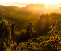 Sonnenuntergang im Nationalpark by Dirk Hoffmann