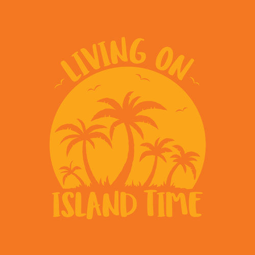 Palmtrees-sun-island-time-print