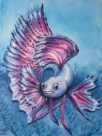 Kampffisch by Sharon Melodie Emmrich